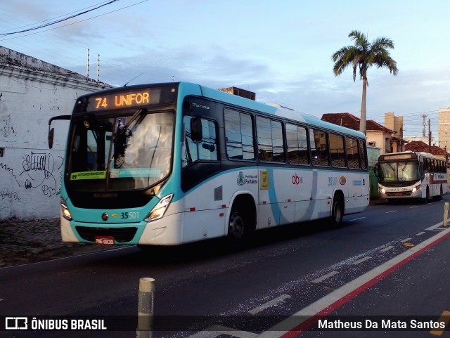 Rota Sol > Vega Transporte Urbano 35501 na cidade de Fortaleza, Ceará, Brasil, por Matheus Da Mata Santos. ID da foto: 12058874.