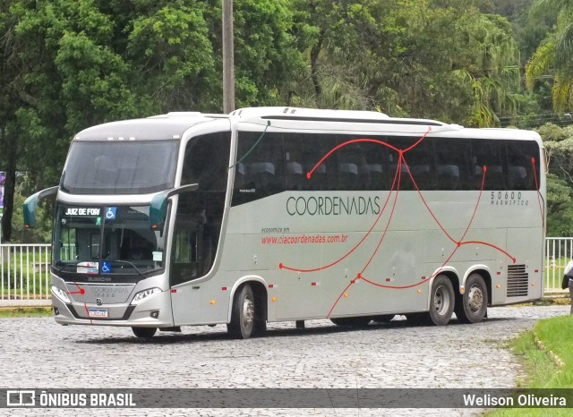 Companhia Coordenadas de Transportes 50600 na cidade de Juiz de Fora, Minas Gerais, Brasil, por Welison Oliveira. ID da foto: 12059206.