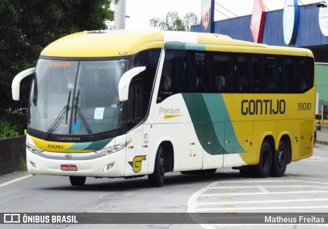 Empresa Gontijo de Transportes 19010 na cidade de Resende, Rio de Janeiro, Brasil, por Matheus Freitas. ID da foto: 12060421.