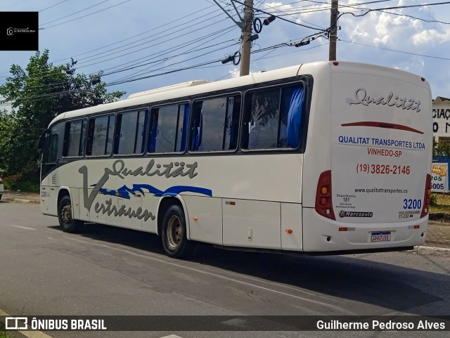 Qualität Vertrauen Transportes 3200 na cidade de Campinas, São Paulo, Brasil, por Guilherme Pedroso Alves. ID da foto: 12060729.