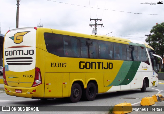 Empresa Gontijo de Transportes 19385 na cidade de Resende, Rio de Janeiro, Brasil, por Matheus Freitas. ID da foto: 12060427.