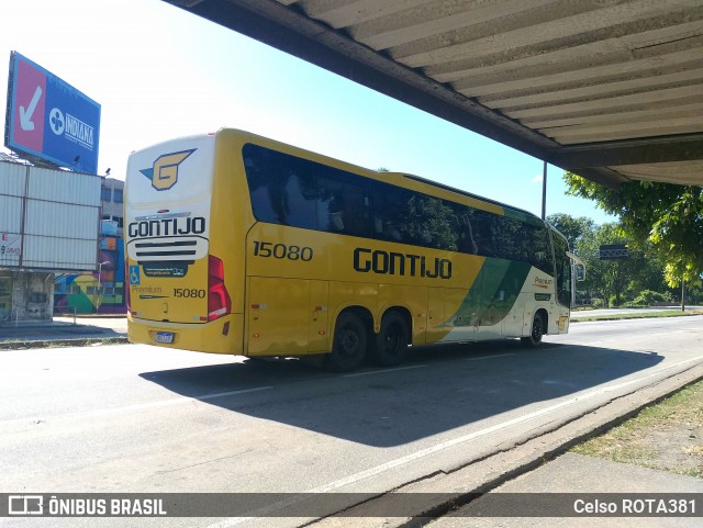 Empresa Gontijo de Transportes 15080 na cidade de Ipatinga, Minas Gerais, Brasil, por Celso ROTA381. ID da foto: 12060858.