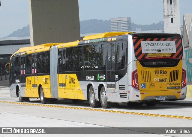 Mobi Rio E902444 na cidade de Rio de Janeiro, Rio de Janeiro, Brasil, por Valter Silva. ID da foto: 12058951.