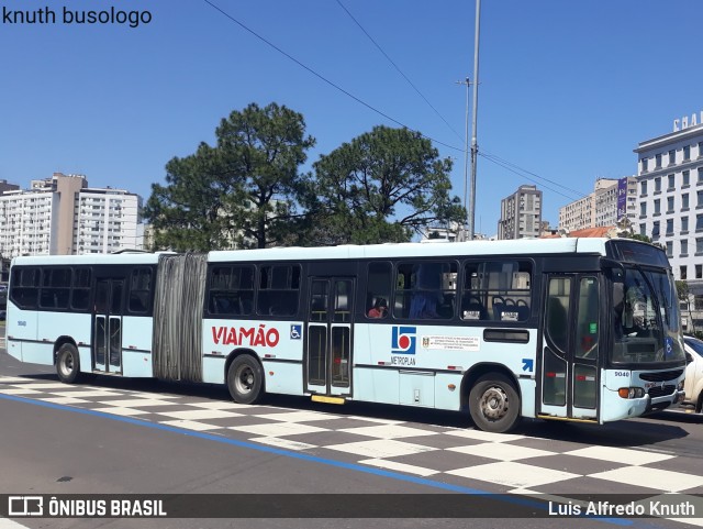 Empresa de Transporte Coletivo Viamão 9040 na cidade de Porto Alegre, Rio Grande do Sul, Brasil, por Luis Alfredo Knuth. ID da foto: 12058382.