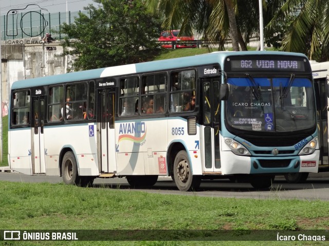 Avanço Transportes 8055 na cidade de Salvador, Bahia, Brasil, por Ícaro Chagas. ID da foto: 12059151.