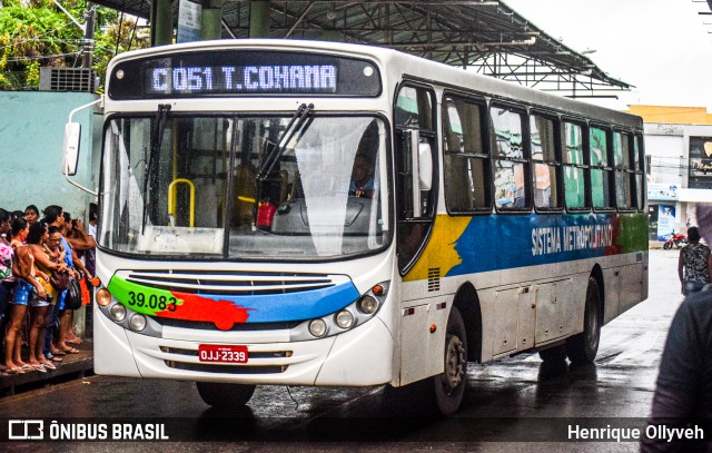 TCM - Transportes Coletivos Maranhense 39-083 na cidade de São Luís, Maranhão, Brasil, por Henrique Ollyveh. ID da foto: 12060042.
