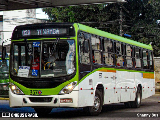 Rodoviária Caxangá 357 na cidade de Olinda, Pernambuco, Brasil, por Shanny Bus. ID da foto: 12060609.