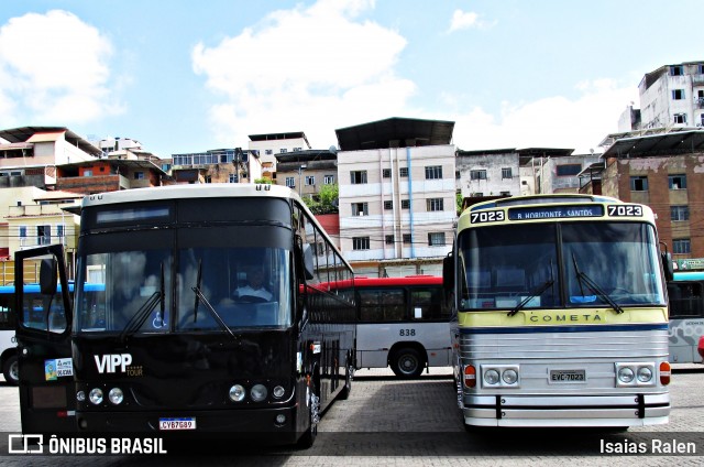 Ônibus Particulares 7023 na cidade de Juiz de Fora, Minas Gerais, Brasil, por Isaias Ralen. ID da foto: 12060633.