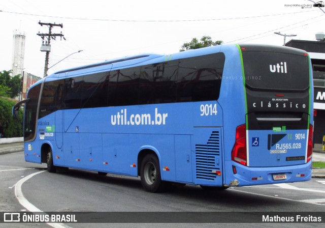 UTIL - União Transporte Interestadual de Luxo 9014 na cidade de Resende, Rio de Janeiro, Brasil, por Matheus Freitas. ID da foto: 12060380.
