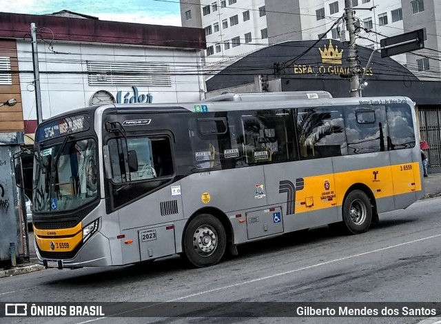 Transunião Transportes 3 6559 na cidade de São Paulo, São Paulo, Brasil, por Gilberto Mendes dos Santos. ID da foto: 12058304.