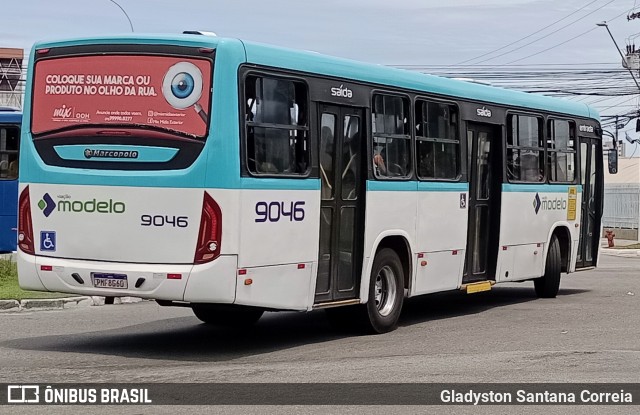 Viação Modelo 9046 na cidade de Aracaju, Sergipe, Brasil, por Gladyston Santana Correia. ID da foto: 12060812.
