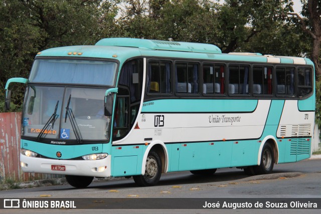 UTB - União Transporte Brasília 370 na cidade de Brasília, Distrito Federal, Brasil, por José Augusto de Souza Oliveira. ID da foto: 12060361.