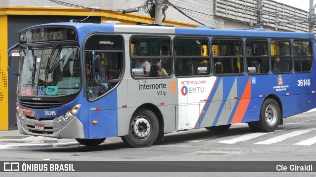 Vipol Transportes Rodoviários - TIPBUS - Transportes Intermunicipal 36.146 na cidade de São Paulo, São Paulo, Brasil, por Cle Giraldi. ID da foto: 12060356.