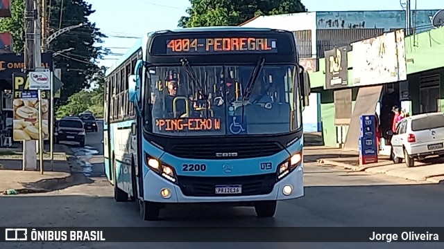 UTB - União Transporte Brasília 2200 na cidade de Novo Gama, Goiás, Brasil, por Jorge Oliveira. ID da foto: 12060856.