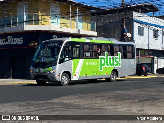 Transbus Cachoeirinha 919 na cidade de Cachoeirinha, Rio Grande do Sul, Brasil, por Vitor Aguilera. ID da foto: 12060683.