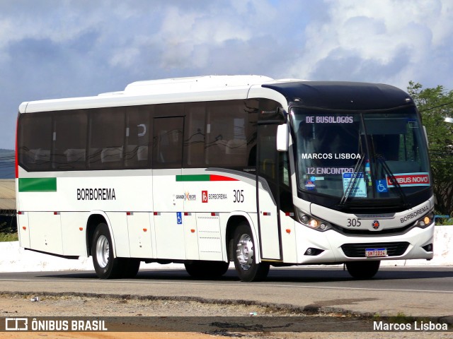 Borborema Imperial Transportes 305 na cidade de Caruaru, Pernambuco, Brasil, por Marcos Lisboa. ID da foto: 12059425.