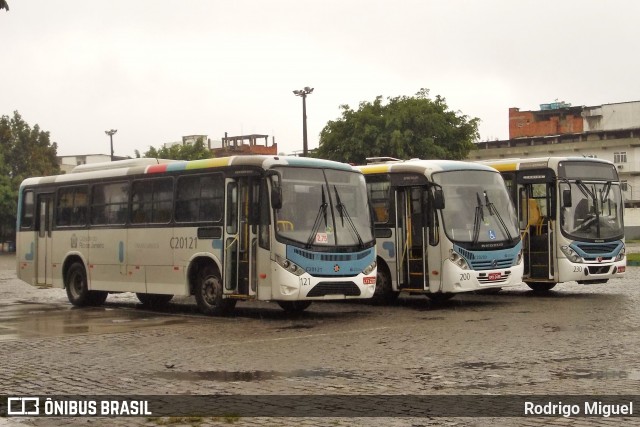 Transportes Litoral Rio C20121 na cidade de Rio de Janeiro, Rio de Janeiro, Brasil, por Rodrigo Miguel. ID da foto: 12059326.