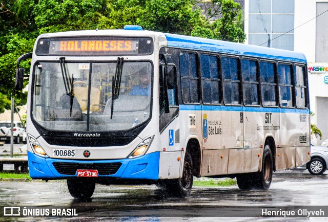 Ratrans - Rio Anil Transporte e Logística 100.685 na cidade de São Luís, Maranhão, Brasil, por Henrique Ollyveh. ID da foto: 12059589.