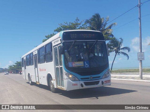 Reunidas Transportes >  Transnacional Metropolitano 51005 na cidade de Cabedelo, Paraíba, Brasil, por Simão Cirineu. ID da foto: 12059336.