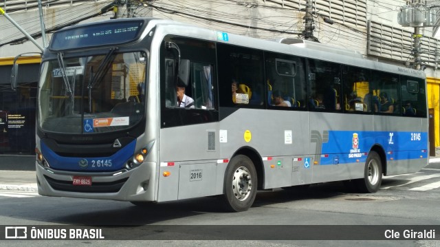 Transcooper > Norte Buss 2 6145 na cidade de São Paulo, São Paulo, Brasil, por Cle Giraldi. ID da foto: 12059832.