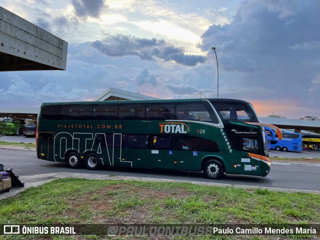 Viação Total 928 na cidade de Brasília, Distrito Federal, Brasil, por Paulo Camillo Mendes Maria. ID da foto: 12059140.