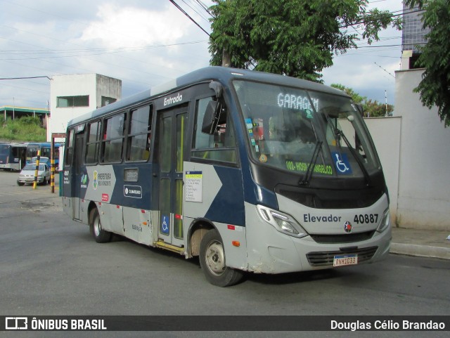 São Cristóvão Transportes 40887 na cidade de Sabará, Minas Gerais, Brasil, por Douglas Célio Brandao. ID da foto: 12060396.
