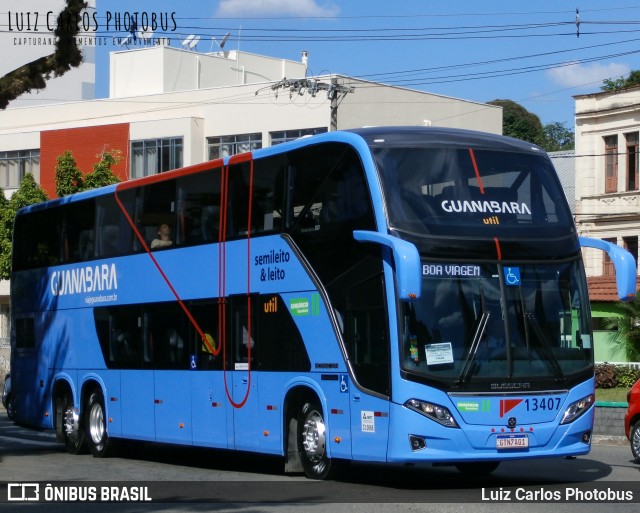 UTIL - União Transporte Interestadual de Luxo 13407 na cidade de Juiz de Fora, Minas Gerais, Brasil, por Luiz Carlos Photobus. ID da foto: 12060198.