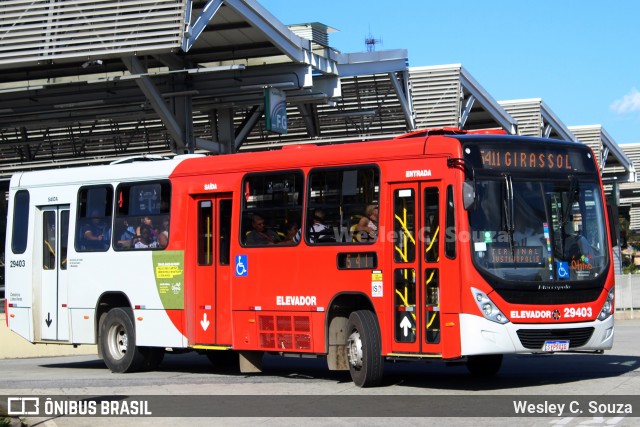 Transbus Transportes > Gávea Transportes 29403 na cidade de Ribeirão das Neves, Minas Gerais, Brasil, por Wesley C. Souza. ID da foto: 12060140.