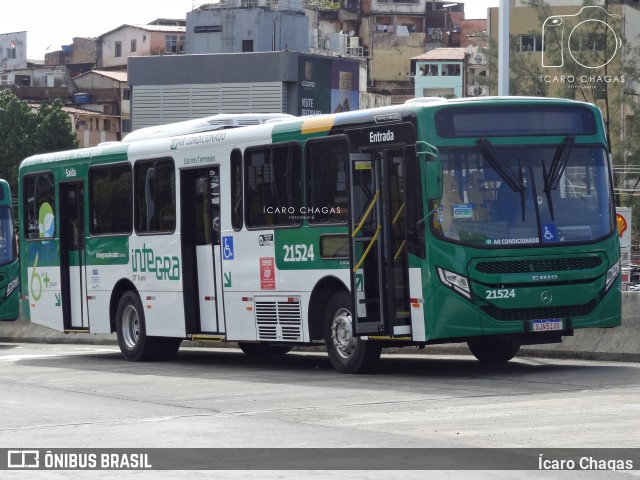 OT Trans - Ótima Salvador Transportes 21524 na cidade de Salvador, Bahia, Brasil, por Ícaro Chagas. ID da foto: 12059106.