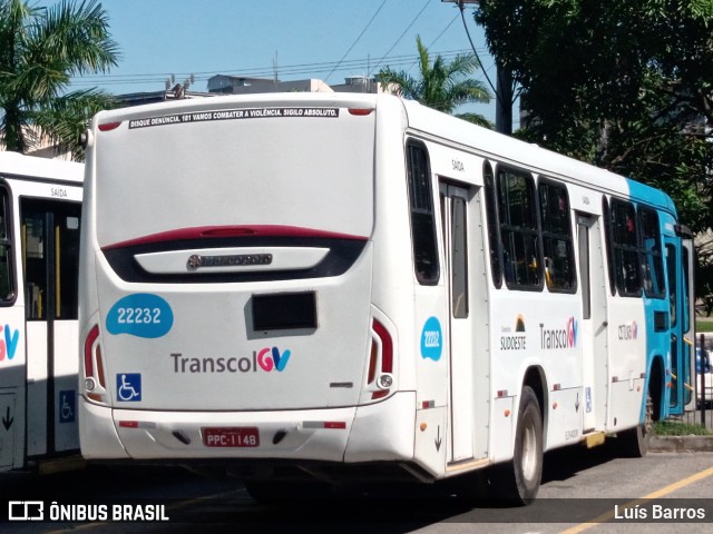 Nova Transporte 22232 na cidade de Serra, Espírito Santo, Brasil, por Luís Barros. ID da foto: 12060435.