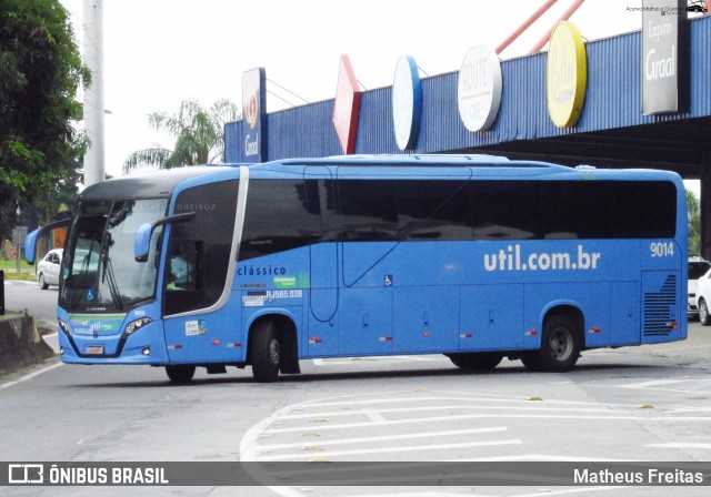 UTIL - União Transporte Interestadual de Luxo 9014 na cidade de Resende, Rio de Janeiro, Brasil, por Matheus Freitas. ID da foto: 12060384.