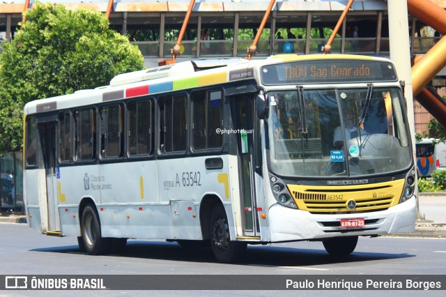 Erig Transportes > Gire Transportes A63542 na cidade de Rio de Janeiro, Rio de Janeiro, Brasil, por Paulo Henrique Pereira Borges. ID da foto: 12059973.