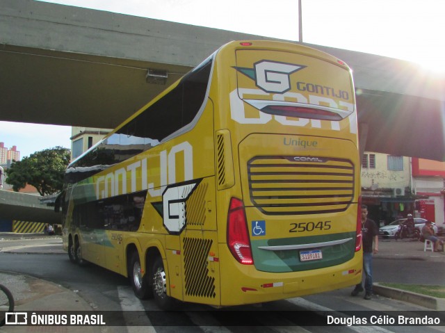 Empresa Gontijo de Transportes 25045 na cidade de Belo Horizonte, Minas Gerais, Brasil, por Douglas Célio Brandao. ID da foto: 12059907.