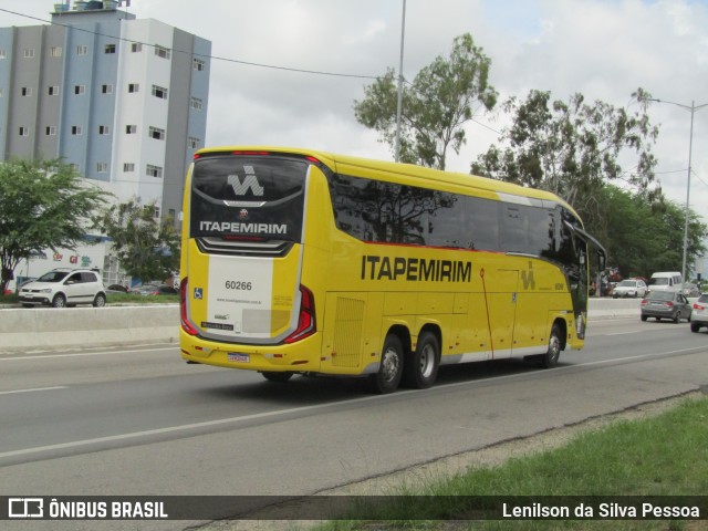 Viação Nova Itapemirim 60266 na cidade de Caruaru, Pernambuco, Brasil, por Lenilson da Silva Pessoa. ID da foto: 12060194.