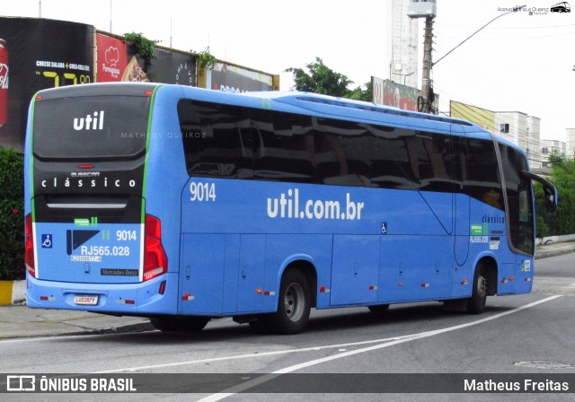 UTIL - União Transporte Interestadual de Luxo 9014 na cidade de Resende, Rio de Janeiro, Brasil, por Matheus Freitas. ID da foto: 12060363.