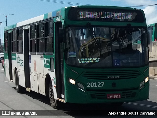 OT Trans - Ótima Salvador Transportes 20127 na cidade de Lauro de Freitas, Bahia, Brasil, por Alexandre Souza Carvalho. ID da foto: 12059393.