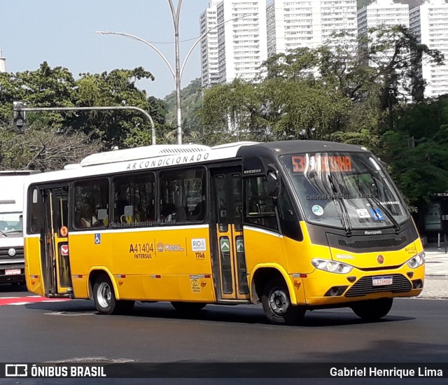 Real Auto Ônibus A41404 na cidade de Rio de Janeiro, Rio de Janeiro, Brasil, por Gabriel Henrique Lima. ID da foto: 12059880.