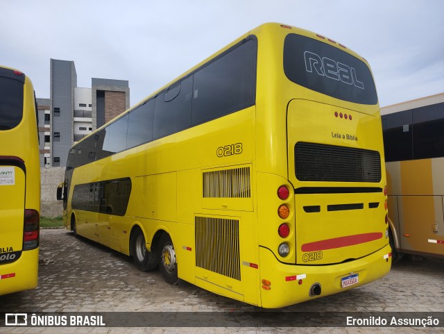 Expresso Real Bus 0218 na cidade de João Pessoa, Paraíba, Brasil, por Eronildo Assunção. ID da foto: 12060071.
