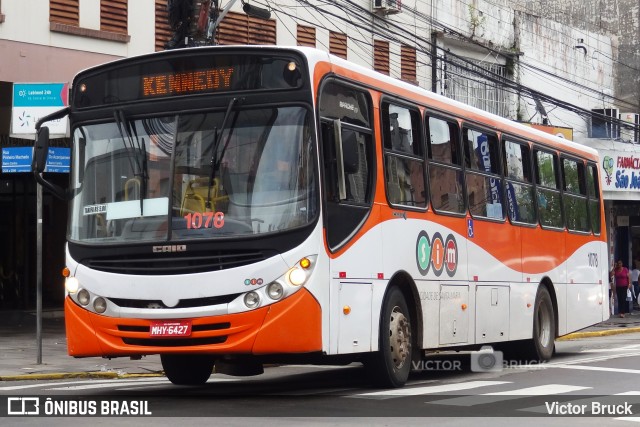 Transportes Salgado Filho 1078 na cidade de Santa Maria, Rio Grande do Sul, Brasil, por Victor Bruck. ID da foto: 12059876.
