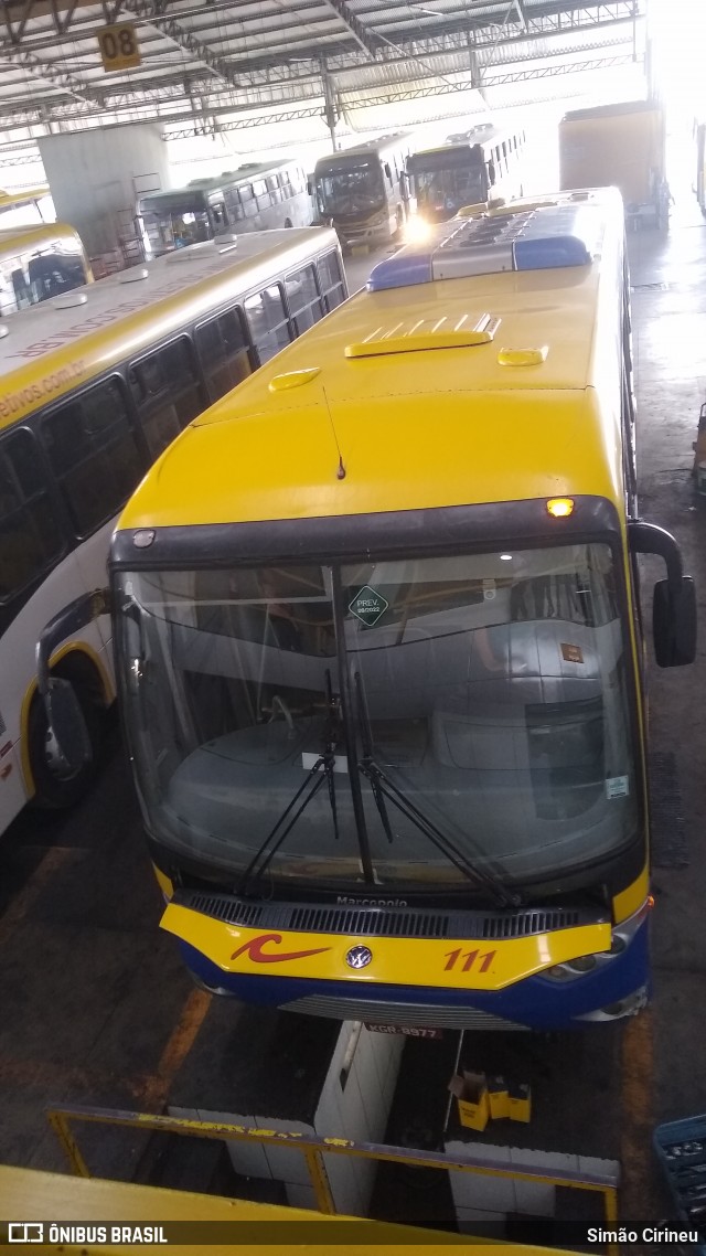 Coletivo Transportes 111 na cidade de Caruaru, Pernambuco, Brasil, por Simão Cirineu. ID da foto: 12060547.