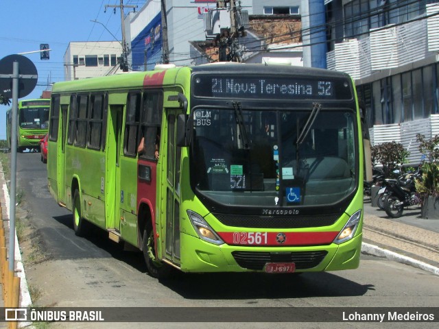 Transportes São Cristóvão 02561 na cidade de Teresina, Piauí, Brasil, por Lohanny Medeiros. ID da foto: 12060568.
