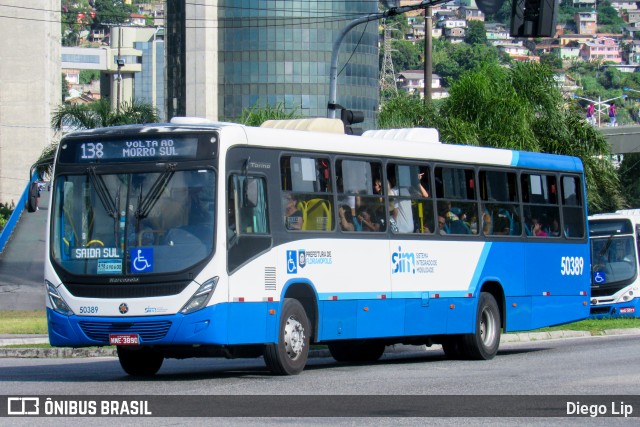 Transol Transportes Coletivos 50389 na cidade de Florianópolis, Santa Catarina, Brasil, por Diego Lip. ID da foto: 12058763.