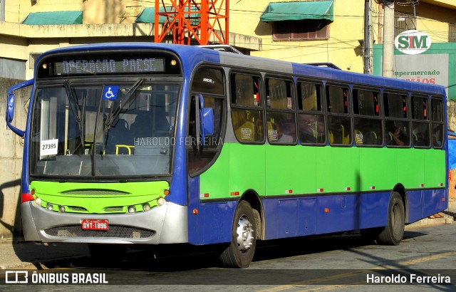 BB Transportes e Turismo 27.395 na cidade de Itapevi, São Paulo, Brasil, por Haroldo Ferreira. ID da foto: 12059996.