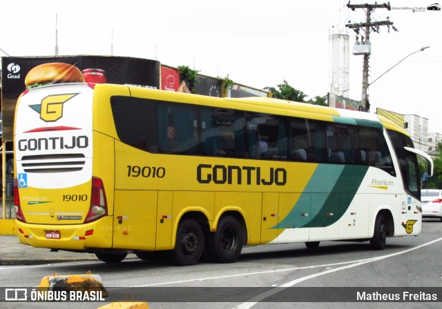 Empresa Gontijo de Transportes 19010 na cidade de Resende, Rio de Janeiro, Brasil, por Matheus Freitas. ID da foto: 12060414.