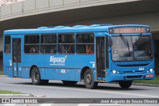 Biguaçu Transportes Coletivos Administração e Participação 464 na cidade de Florianópolis, Santa Catarina, Brasil, por José Augusto de Souza Oliveira. ID da foto: 12060274.