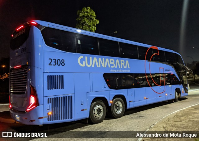 Expresso Guanabara 2308 na cidade de Brasília, Distrito Federal, Brasil, por Alessandro da Mota Roque. ID da foto: 12060484.