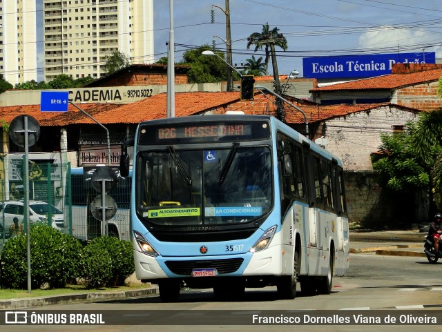 Rota Sol > Vega Transporte Urbano 35617 na cidade de Fortaleza, Ceará, Brasil, por Francisco Dornelles Viana de Oliveira. ID da foto: 12059137.