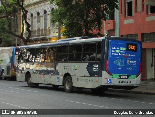 Viação Carneirinhos 40935 na cidade de Belo Horizonte, Minas Gerais, Brasil, por Douglas Célio Brandao. ID da foto: 12060124.