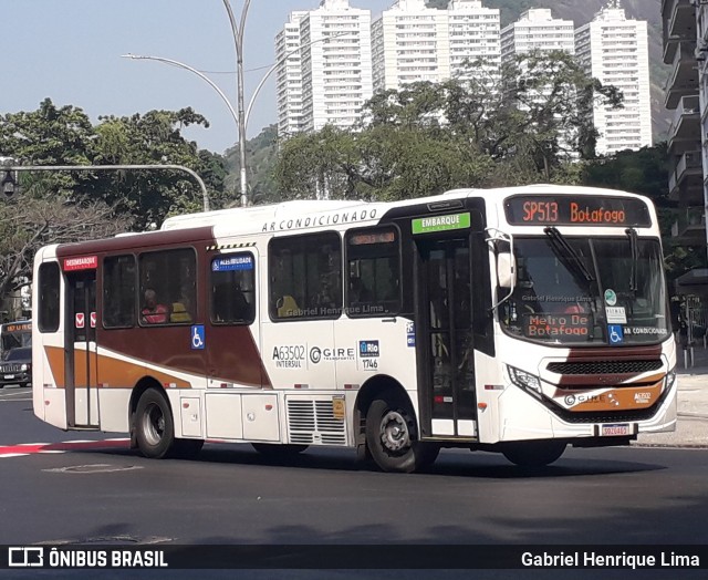 Erig Transportes > Gire Transportes A63502 na cidade de Rio de Janeiro, Rio de Janeiro, Brasil, por Gabriel Henrique Lima. ID da foto: 12059730.