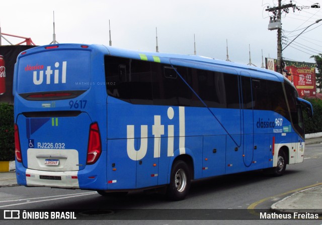 UTIL - União Transporte Interestadual de Luxo 9617 na cidade de Resende, Rio de Janeiro, Brasil, por Matheus Freitas. ID da foto: 12060349.